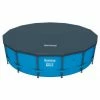 Bâche De Protection Bestway Ronde 4,57 M Pour Piscine De 4,57 Ou 4,60 M