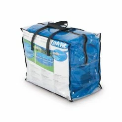 Bâche à Bulles Intex Pour Piscine Ronde Ø 2,44 M -Bleu Piscine bache a bulle pour piscines rondes 2 44m intex 28010 4