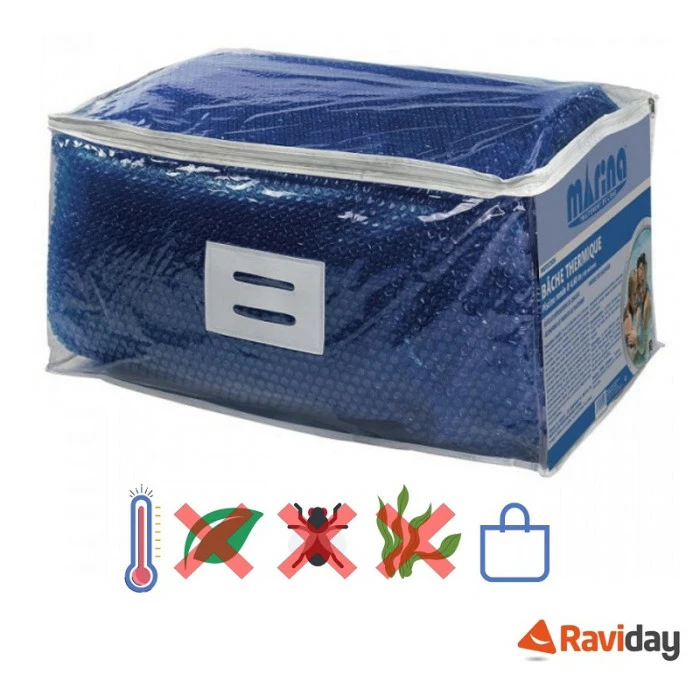 Bâche à Bulles Marina 180 Microns Pour Piscine Ø 4,60 M 2 Bâche à Bulles Marina 180 Microns Pour Piscine Ø 4,60 M – Image 2