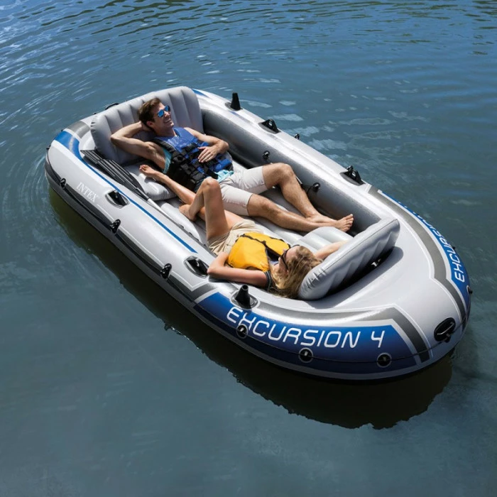 Set Bateau Gonflable 4 Places Intex Excursion 4 10 Set Bateau Gonflable 4 Places Intex Excursion 4 – Image 10