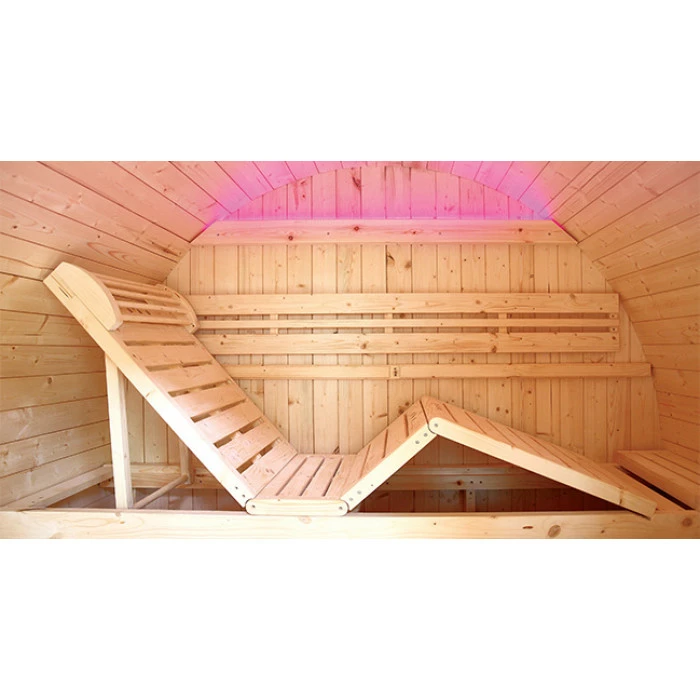 Sauna Traditionnel D'extérieur Holl's Gaïa Bella 2 Sauna Traditionnel D'extérieur Holl's Gaïa Bella – Image 2