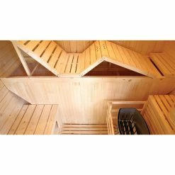 Sauna Traditionnel D'extérieur Holl's Gaïa Bella 14 Sauna Traditionnel D'extérieur Holl's Gaïa Bella -Bleu Piscine bella points forts 04