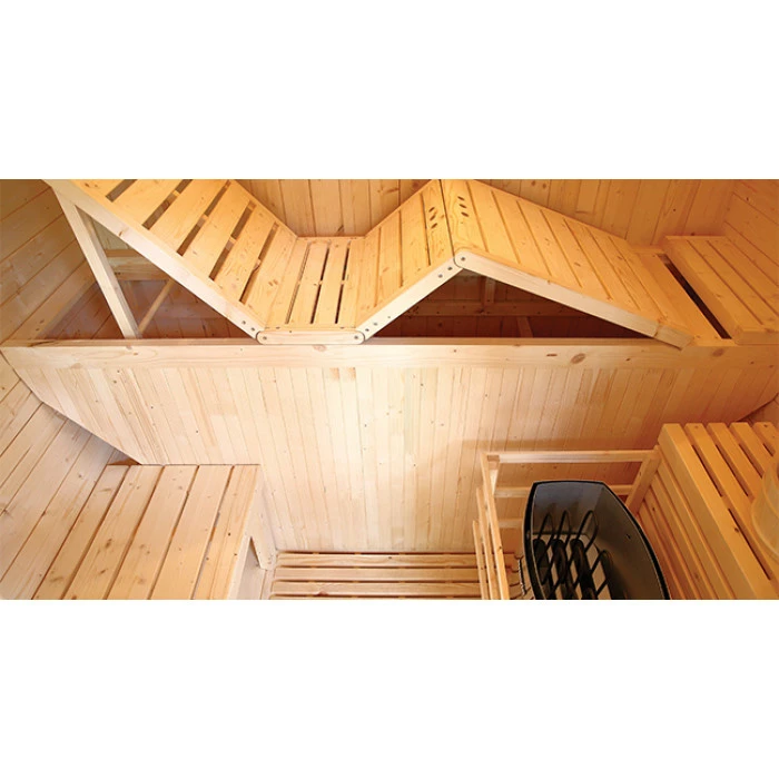 Sauna Traditionnel D'extérieur Holl's Gaïa Bella 4 Sauna Traditionnel D'extérieur Holl's Gaïa Bella – Image 4