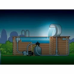 Cascade Pour Piscine Ubbink Mamba LED 13 Cascade Pour Piscine Ubbink Mamba LED -Bleu Piscine cascade piscine ubbink mamba led sch ma 2