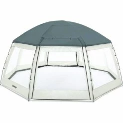 Dôme De Protection Pour Piscine Hors Sol Ronde Bestway 12 Dôme De Protection Pour Piscine Hors Sol Ronde Bestway -Bleu Piscine dome protection piscine hors sol ronde bestway 1