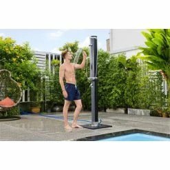 Douche Solaire Bestway 35 L Pour Piscine -Bleu Piscine douche solaire solarflow 35l flowclear 2