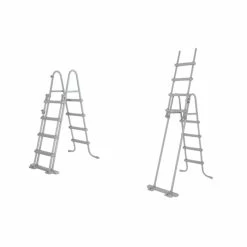 Piscine En Acier Bestway Hydrium Effet Bois Ø 5,50 X H 1,30 M 20 Piscine En Acier Bestway Hydrium Effet Bois Ø 5,50 X H 1,30 M -Bleu Piscine echelle de securite