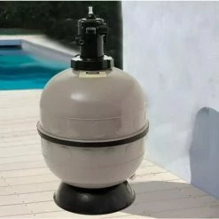 Filtre à Sable Seul Hayward Pro Series Hi Top - 9,5 M³/h -Bleu Piscine filtre pro top serie hi hayward ambiance 2