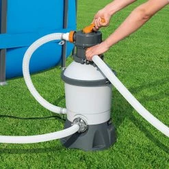 Filtre à Sable Complet Bestway Flowclear 3 M³/h 8 Filtre à Sable Complet Bestway Flowclear 3 M³/h -Bleu Piscine filtre sable bestway flowclear 58515 2