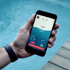 Analyseur Piscine Connecté Flipr Start -Bleu Piscine flipr app vous alerte