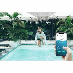 Analyseur Piscine Connecté Flipr Start -Bleu Piscine flipr start saut