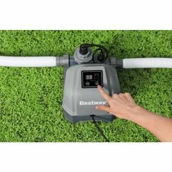 Electrolyseur D'eau Salée Bestway Hydrogénic Pour Piscine < 27m³ -Bleu Piscine flowclear chlorinateur deau salee hydrogenic 6g h 3