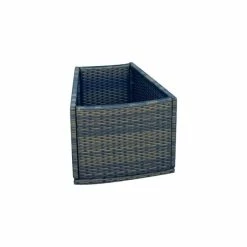 Entourage Rotin Pour Spa Bestway Lay-Z-Spa Ø 180 Cm - Gris Anthracite -Bleu Piscine habillage de spa rond bestway 4 pieces 17417 3
