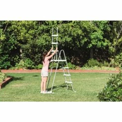 Echelle D'accès Piscine Intex 1.22 M -Bleu Piscine intex echelle acces piscine 122 cm 28073 1