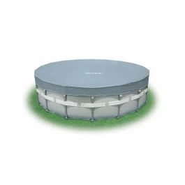 Bâche De Protection Intex Pour Piscine Tubulaire Ronde Ø 4,88 M 1 Bâche De Protection Intex Pour Piscine Tubulaire Ronde Ø 4,88 M