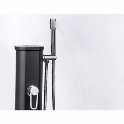 Douche Solaire Jolly Go 20L-Anthracite -Bleu Piscine jolly go galerie 02