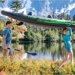 Kayak Gonflable 2 Personnes Intex Challenger K2 -Bleu Piscine kayak intex challenger k2 13