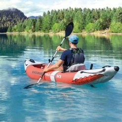 Kayak Gonflable Intex Excursion Pro - 1 Place -Bleu Piscine kayak intex excursion pro 1place 10