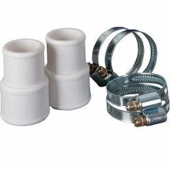 2 Manchons Pour Branchement Tuyaux + 4 Colliers Ø 38/32 Mm GRE