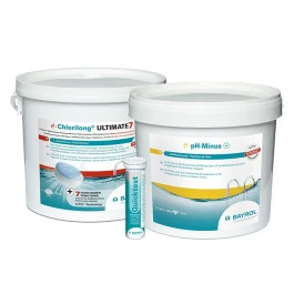 Kit D'entretien Bayrol Piscine Duo - Chlore Et PH Moins 1 Kit D'entretien Bayrol Piscine Duo - Chlore Et PH Moins
