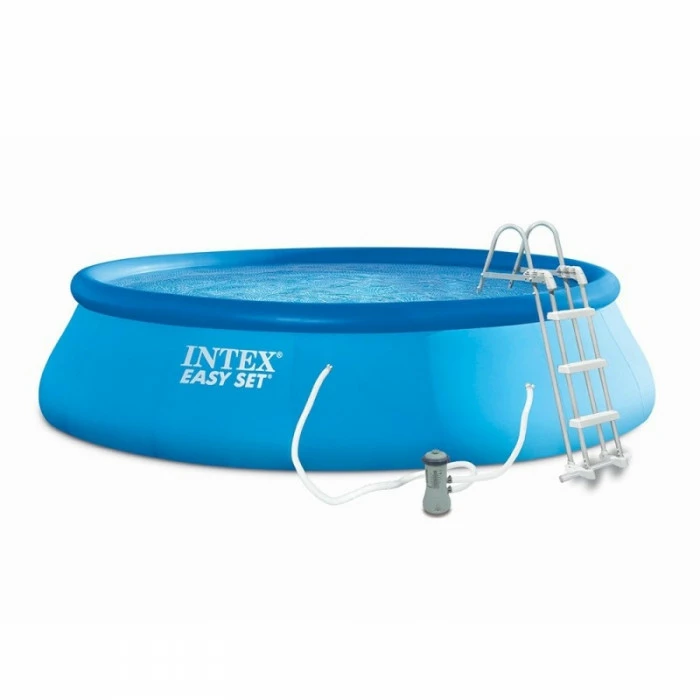 Kit Piscine Autoportée Intex Easy Set 4,57 X 1,07 M 1 Kit Piscine Autoportée Intex Easy Set 4,57 X 1,07 M