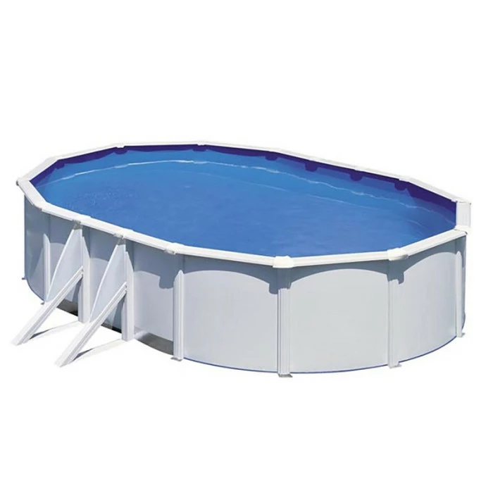 GRE Piscine Ovale Acier Gré Fidji - 6,10 X 3,75 X 1,20 M 1 GRE Piscine Ovale Acier Gré Fidji - 6,10 X 3,75 X 1,20 M