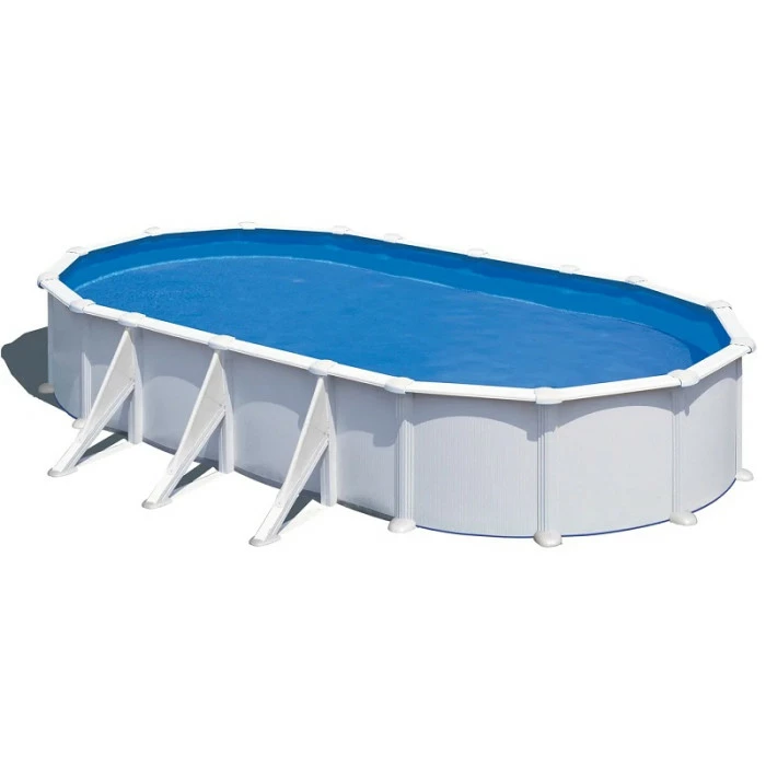 GRE Piscine Ovale Acier Gré Atlantis - 7,30 X 3,75 X 1,30 M 1 GRE Piscine Ovale Acier Gré Atlantis - 7,30 X 3,75 X 1,30 M