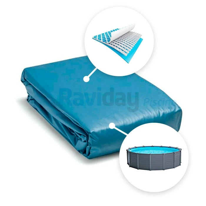 Liner Pour Piscine Intex Sequoïa / Graphite 4,78 X 1,24m Et Prism Frame Ø 4,57 X 1,22m 1 Liner Pour Piscine Intex Sequoïa / Graphite 4,78 X 1,24m Et Prism Frame Ø 4,57 X 1,22m