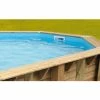 Liner Bleu Pour Piscine En Bois Ubbink - Ø 410 Cm
