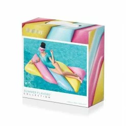 Matelas Gonflable Bestway Lounge Fashion Candy -Bleu Piscine matelas gonflable candy bestway 5