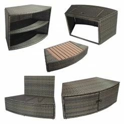 Mobilier Pour Spa Netspa Octopus -Bleu Piscine mobillier spa netspa octopus 2