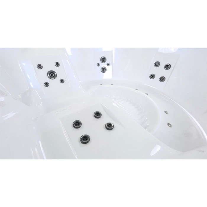 Spa Acrylique NetSpa Halfmoon 4 Personnes 2 Spa Acrylique NetSpa Halfmoon 4 Personnes – Image 2