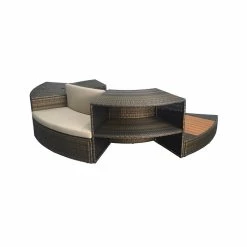 Spa Portable Netspa Vita 4 Personnes Avec Mobilier 19 Spa Portable Netspa Vita 4 Personnes Avec Mobilier -Bleu Piscine netspa mobilier vita 140 1