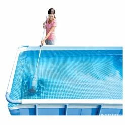 Aspirateur Nettoyeur à Batterie Pour Piscine Et Spa Intex 8 Aspirateur Nettoyeur à Batterie Pour Piscine Et Spa Intex -Bleu Piscine nettoyeur piscine rechargeable intex 28620 3