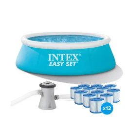 Pack Piscine Autoportée INTEX Easy Set 1,83 X 0,51 M + Essentiels 1 Pack Piscine Autoportée INTEX Easy Set 1,83 X 0,51 M + Essentiels