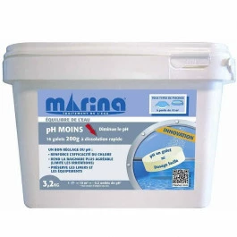 Marina Équilibre De L'eau - Galets De PH Moins à Dissolution Rapide 3,2kg 1 Marina Équilibre De L'eau - Galets De PH Moins à Dissolution Rapide 3,2kg