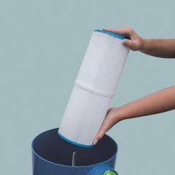 Nettoyeur Automatique Estelle Pour Filtre De Spa -Bleu Piscine photo estelle 4 min