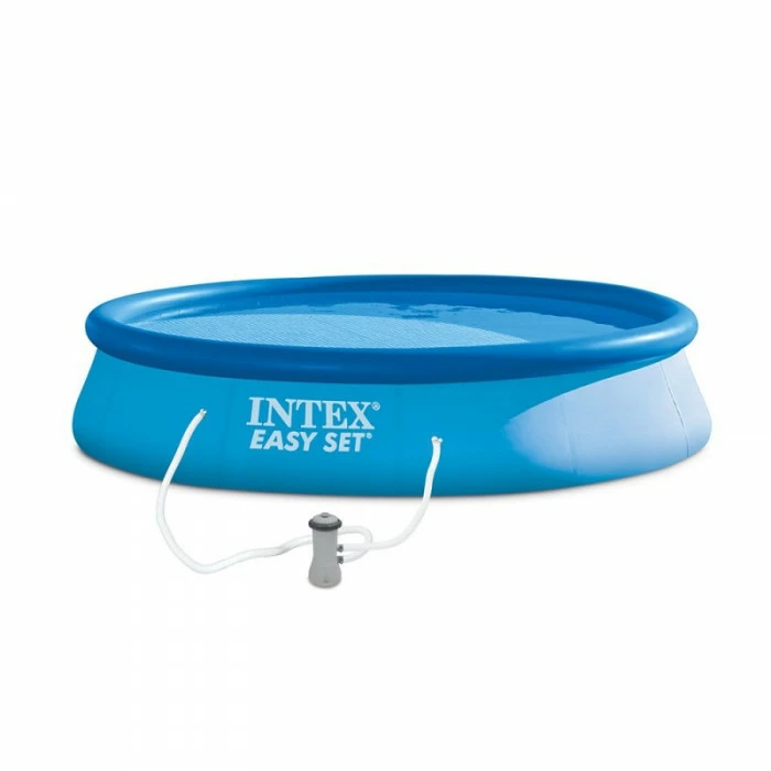 Piscine Autoportée Easy Set Intex 3,96 X 0,84 M 1 Piscine Autoportée Easy Set Intex 3,96 X 0,84 M