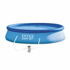 Piscine Autoportée Easy Set Intex 3,96 X 0,84 M 10 Piscine Autoportée Easy Set Intex 3,96 X 0,84 M -Bleu Piscine piscine intex easy set 28142fr 2