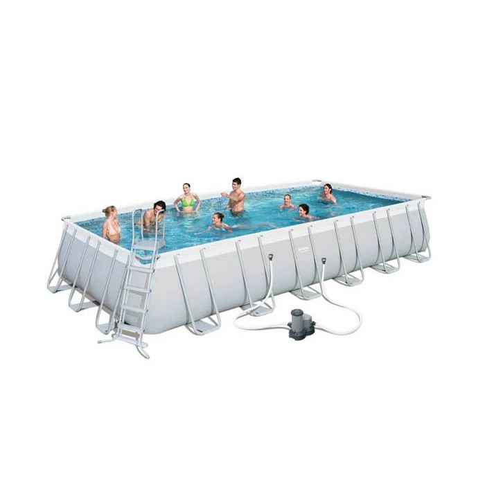 Piscine Tubulaire Rectangulaire Bestway Power Steel 7,32 X 3,66 X 1,32 1 Piscine Tubulaire Rectangulaire Bestway Power Steel 7,32 X 3,66 X 1,32
