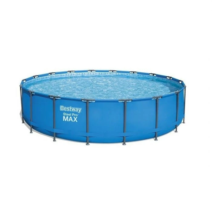 Piscine Tubulaire Ronde Bestway Steel Pro Max Bleu 5,49 X 1,22 M 1 Piscine Tubulaire Ronde Bestway Steel Pro Max Bleu 5,49 X 1,22 M