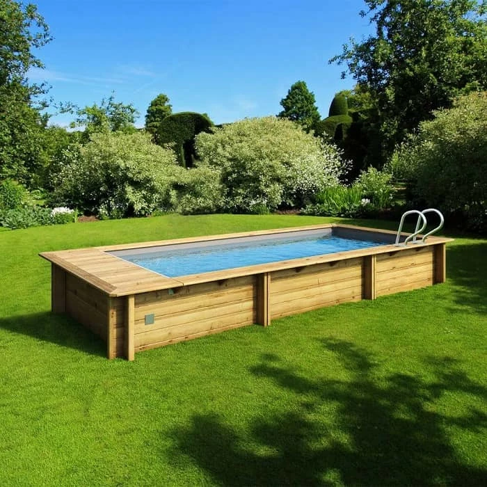 Piscine Urbaine XL Procopi En Bois 6,5 X 3,5 M - Couverture Automatique 2 Piscine Urbaine XL Procopi En Bois 6,5 X 3,5 M - Couverture Automatique – Image 2
