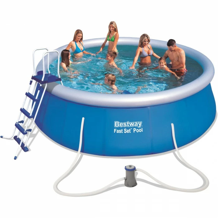 Piscine Autoportée Ronde Bestway Fast Set 4,57 X 1,22 2 Piscine Autoportée Ronde Bestway Fast Set 4,57 X 1,22 – Image 2