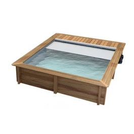 Piscine Urbaine Procopi En Bois 4,2 X 3,5 M - Couverture Automatique 1 Piscine Urbaine Procopi En Bois 4,2 X 3,5 M - Couverture Automatique