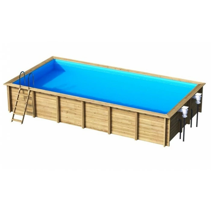 Piscine Weva Procopi En Bois 8 X 4 M 1 Piscine Weva Procopi En Bois 8 X 4 M