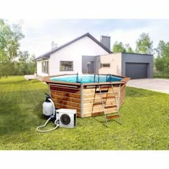 Pompe à Chaleur Poolex Nano Action 4 KW Pour Piscine < 25 M³ 6 Pompe à Chaleur Poolex Nano Action 4 KW Pour Piscine < 25 M³ -Bleu Piscine pompe a chaleur nano action ambiance min