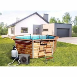 Pompe à Chaleur Poolex Nano Action Reversible 4 KW - Piscine < 25 M³ -Bleu Piscine pompe a chaleur poolex nano action reversible 4kw 2
