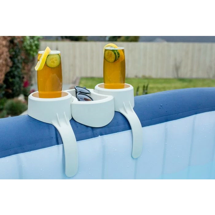 Porte-verres Double Pour Spa Gonflable Bestway 2 Porte-verres Double Pour Spa Gonflable Bestway – Image 2