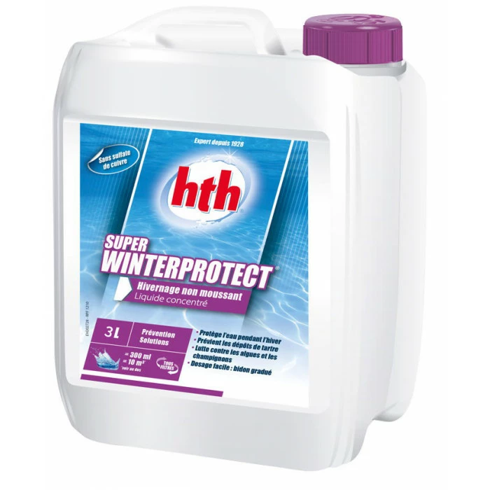 Hth Super Winterprotect 3L - Produit Hivernage Non Moussant 1 Hth Super Winterprotect 3L - Produit Hivernage Non Moussant