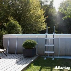 Piscine Tubulaire Intex Prism Frame 4,88 X 2,44 X 1,07 M 15 Piscine Tubulaire Intex Prism Frame 4,88 X 2,44 X 1,07 M -Bleu Piscine raviday piscine intex prism frame 06